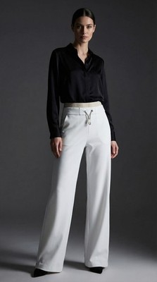 NEU Sportalm Wide-Leg Hose Beinschlitze Reißverschluss Gr.36 38 (VK 299)