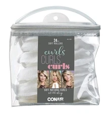 Conair Set And Sleep Curls Curls Curls Heatless Soft Rollers 24