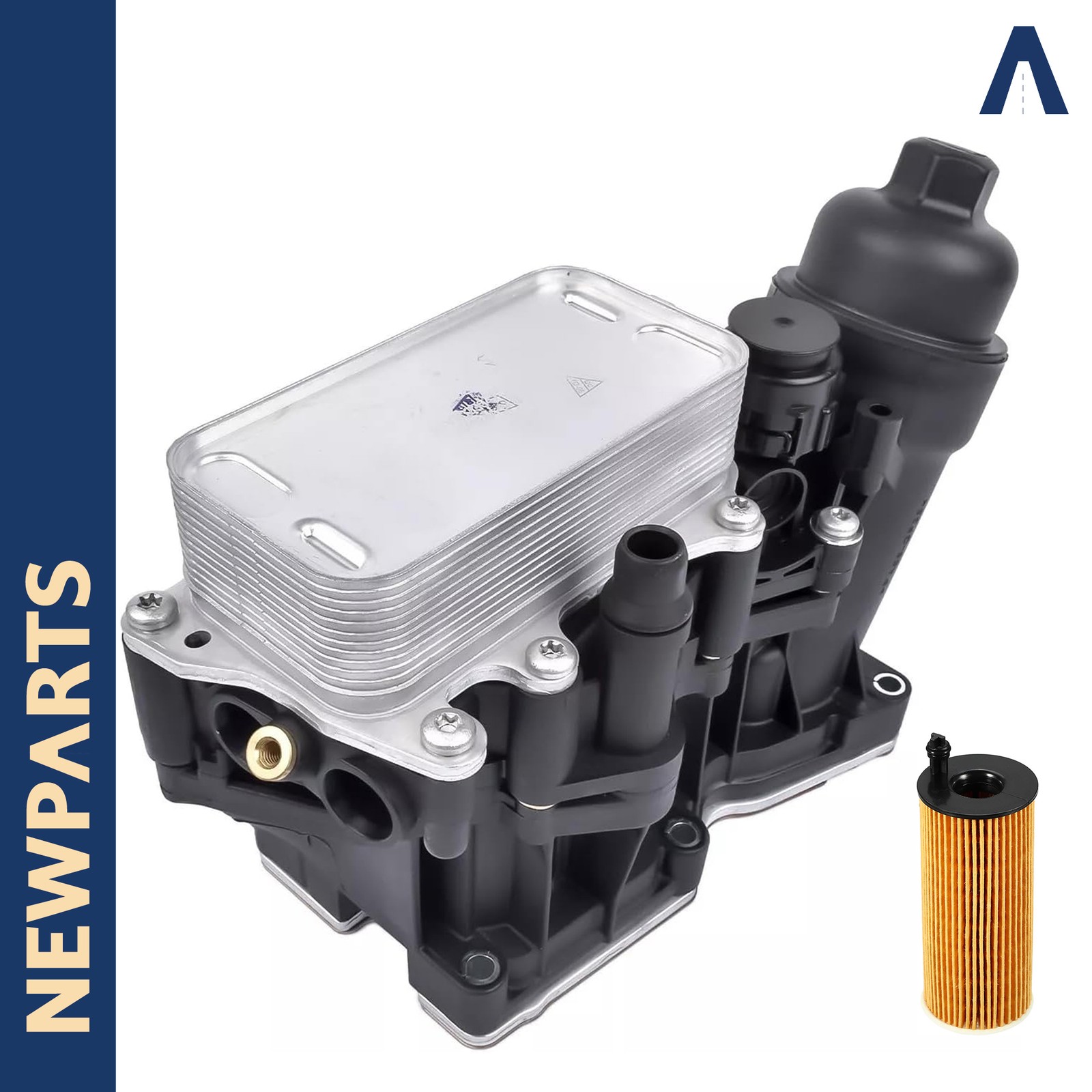 Radiateur d'huile 11137800620 anti-surchauffe pour BMW E90 F30 F31 avec capacité thermique accrue