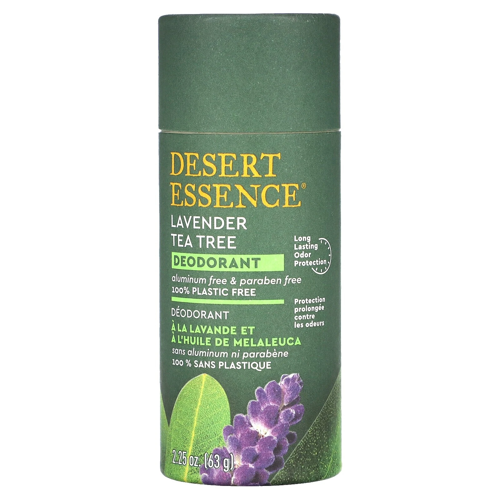 Desert Essence Solid Desodorantes
