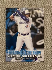 2022 Topps Series 1 Vladimir Guerrero Jr. Blue Jays Welcome To The Show WTTS-24