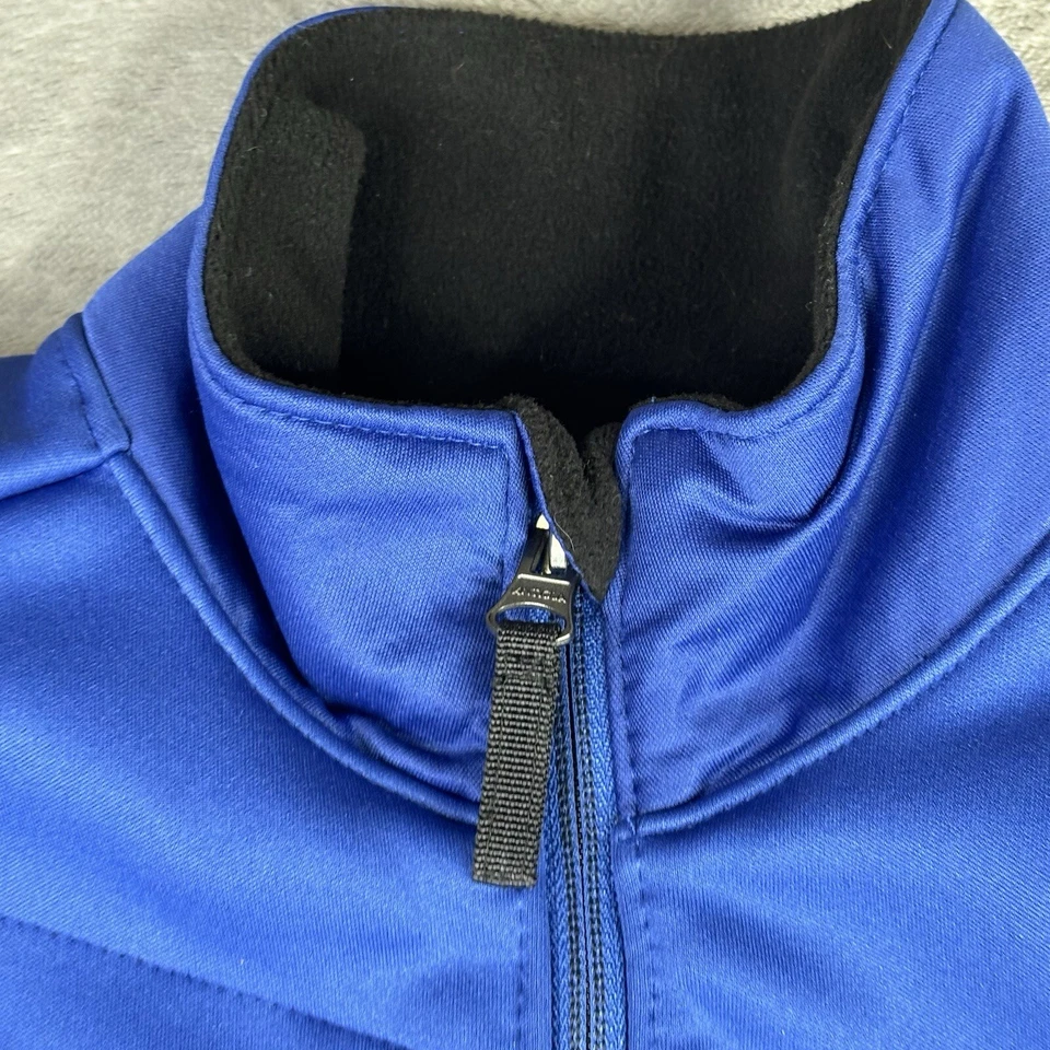 KC Royals Jacket Women S Full Zip Traverse Royal Blue Polyester Pocket Baseball - Image 4 of 4