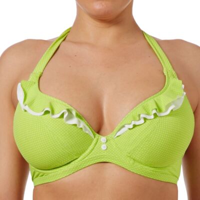 Freya Swimwear Cherish Neckholder Bikini Oberteil Limette 3361
