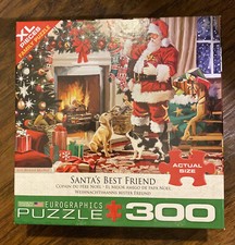 Eurographics Santa's Best Friend 300 Piece Puzzle