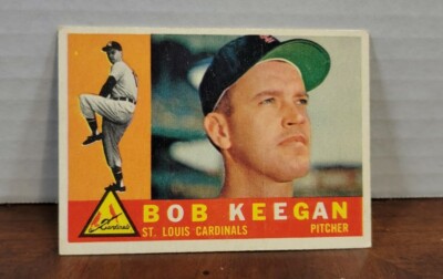 1960 Topps Set Break #291 Bob Keegan EX