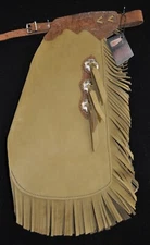 Custom Made Leather Kid's Chinks/ 5/6 /Quick Ship Made in USA