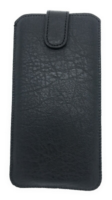 Handy Tasche Etui Hülle schwarz mit Magnetverschluss für Xiaomi Redmi Note 10S