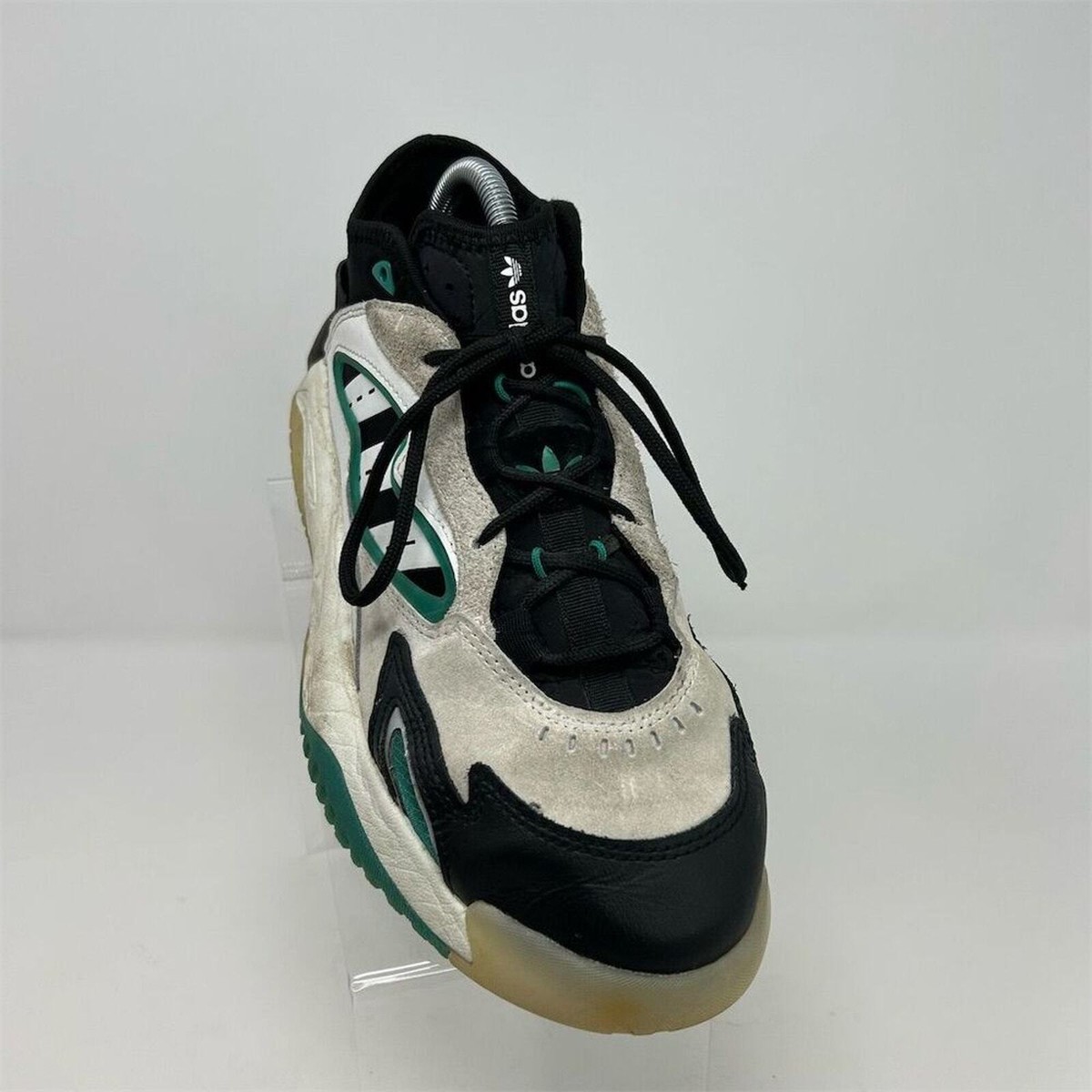 Adidas Originals Streetball II White, Black & Green Men display picture 3