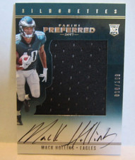 Mack Hollins 2017 Panini Preferred GU Patch Rookie Auto#098/199!Eagles WR RC