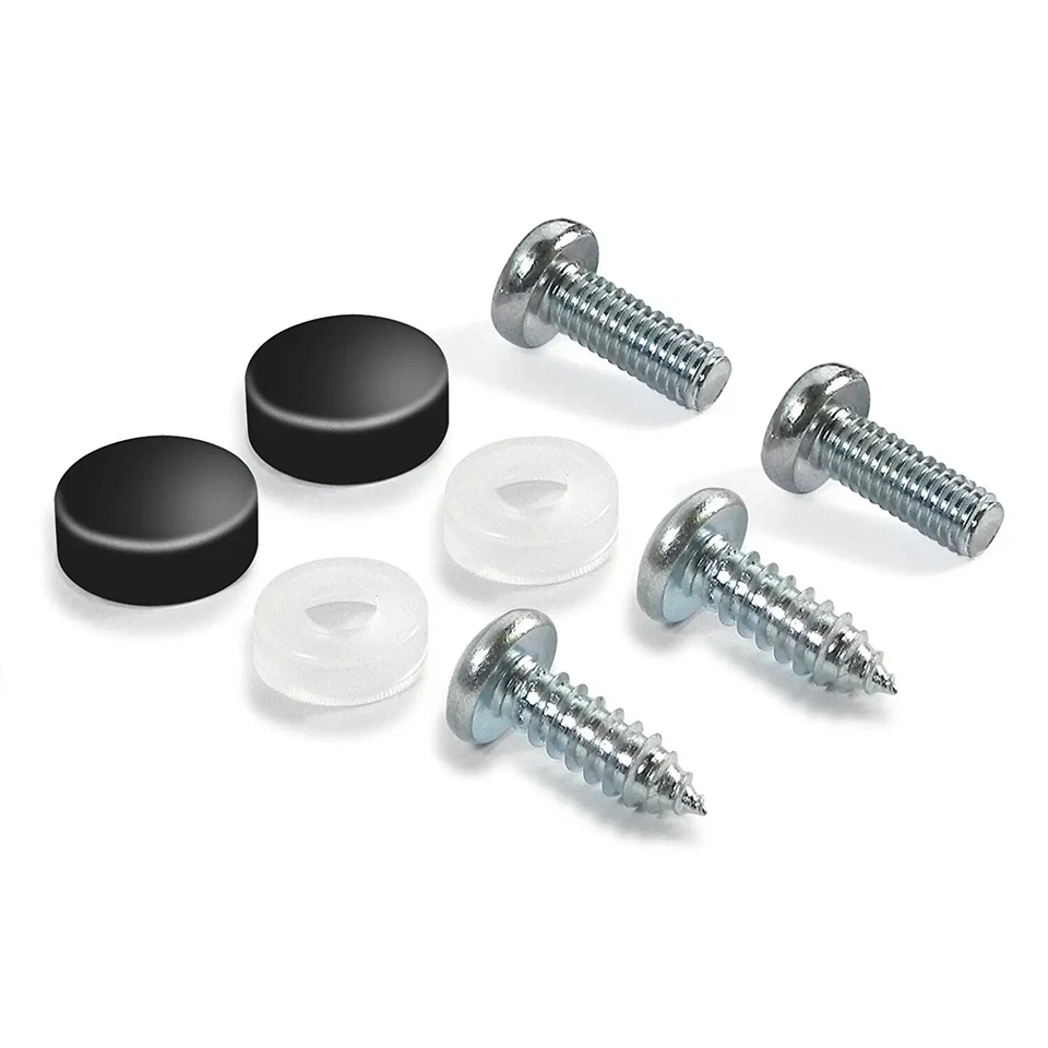 GT Real Carbon Fiber License Plate Frame Fits Ford Foto 2 de 4