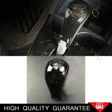 For Honda Fit/Jazz 2014-2020 Bright Black Central Console Gear Shift Knob Trim