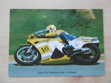 Anton "Toni" Mang Autogramm signed 10x15 cm Postkarte