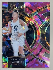 2024 Panini Select WNBA Basketball Premier Level Pink Ice SP Kayla McBride #176