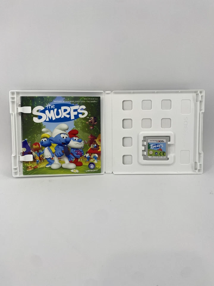The Smurfs for Nintendo 2DS / 3DS - Complete Game w Manual - Tested & Working - Image 3 of 4