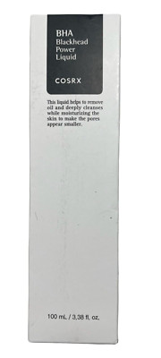 COSRX BHA Blackhead Power Liquid, Cleanser/Pore Minimizer, 100 ml, Exp 04/26