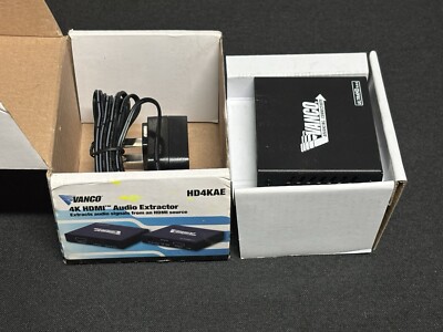 Vanco HD4KAE Audio Extractor 4K HDMI