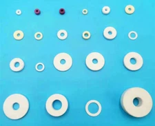 95% Al2O3 Alumina Ceramic Washer "O" Ring Corrosion &High Temperature Resistance