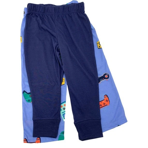 Nuevo Carter's Little Boys Niños Pequeños Pijama Ropa de Dormir Conjunto de 3 Piezas Azul Gris Talla 5 Foto 2 de 4