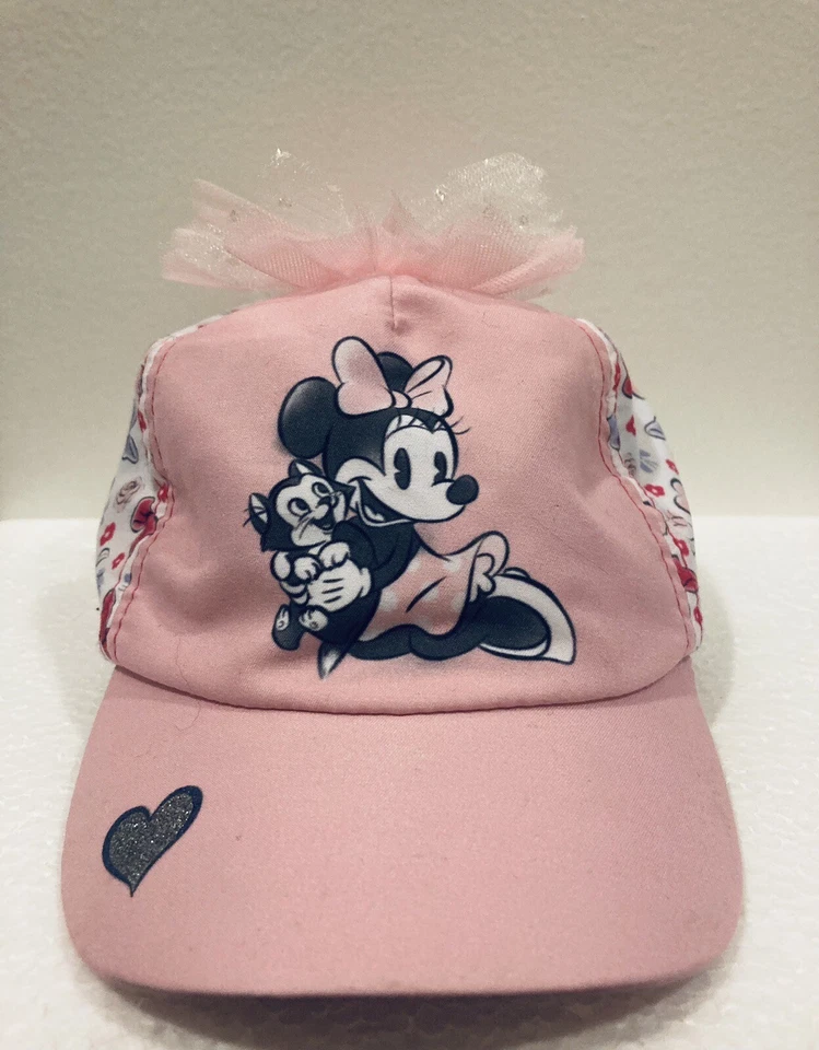 Gorra Minnie Mouse Rosa Tienda Disney Auténtica Original Infantil 49-52cm Foto 2 de 4