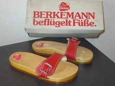 Berkemann Holz Schuh Gymnastik Sandale Gr. 33...