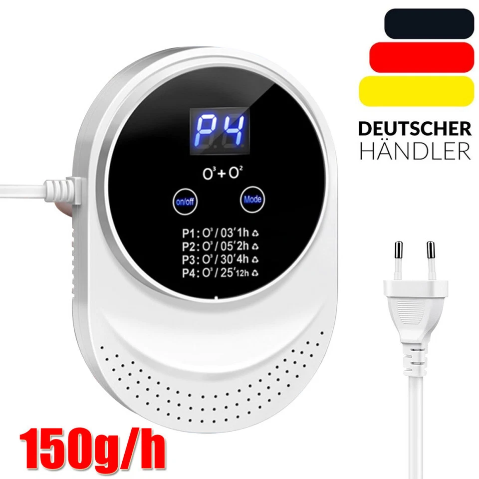 Negativ Ionen Generator Portable Luftreiniger Silent Ionisator Reiniger DE - Bild 2 von 4