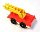 Vintage Fisher Price Little People Fire Truck