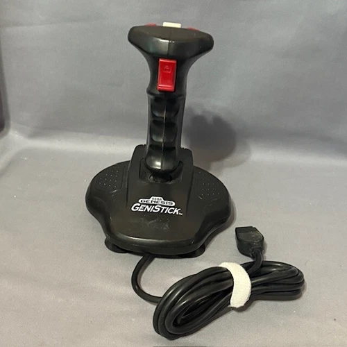 Vintage Sega Genesis Genistick Model 1656 Joystick Geni Stick 1993 Video Games
