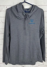 Topgolf Pullover Cutter & Buck Men's  L/S Polyester Spandex
