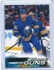 2022-23 Upper Deck Series 2 Young Guns Casey Fitzgerald Rookie   Card 498