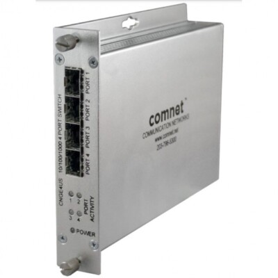 ComNet CNGE4US 4 Port 1000 Mbps Ethernet Unmanaged Switch