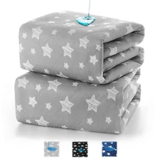 Reusable Incontinence Bed Pad Waterproof Pee Underpads 2 Pack Washable All Sizes