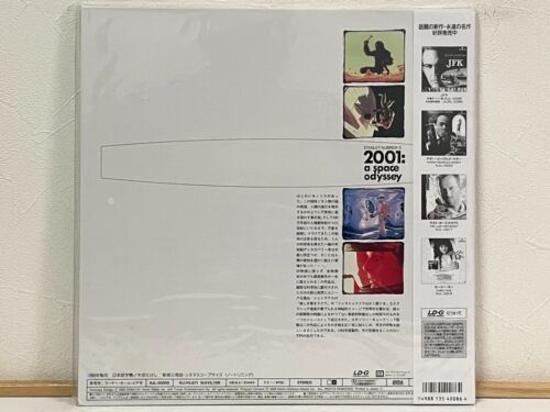 SEALED 2001: A Space Odyssey Laserdisc LD Japan Widescreen AC-3 NJL-50002 W/Obi - Picture 2 of 2