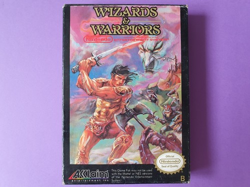 WIZARDS & WARRIORS / Nintendo NES PAL B FRA - EEC / Acclaim + Crystal Box - Picture 2 of 24