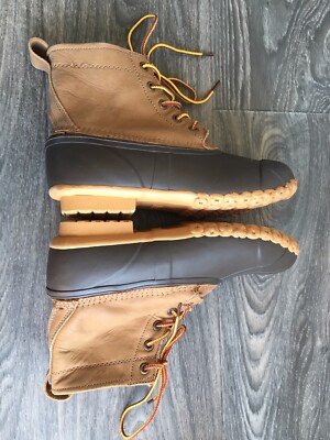 Gander Mountain Duck Boots Leather Brown Rain Waterproof  display picture 3