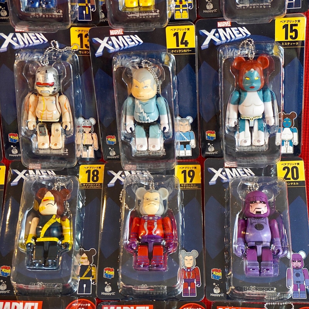 ベアブリック 新品　X-MEN ペアボックスコンプリート　20セット 売れ筋・人気アイテム 商品 ベアブリック 新品 X-MEN ペア