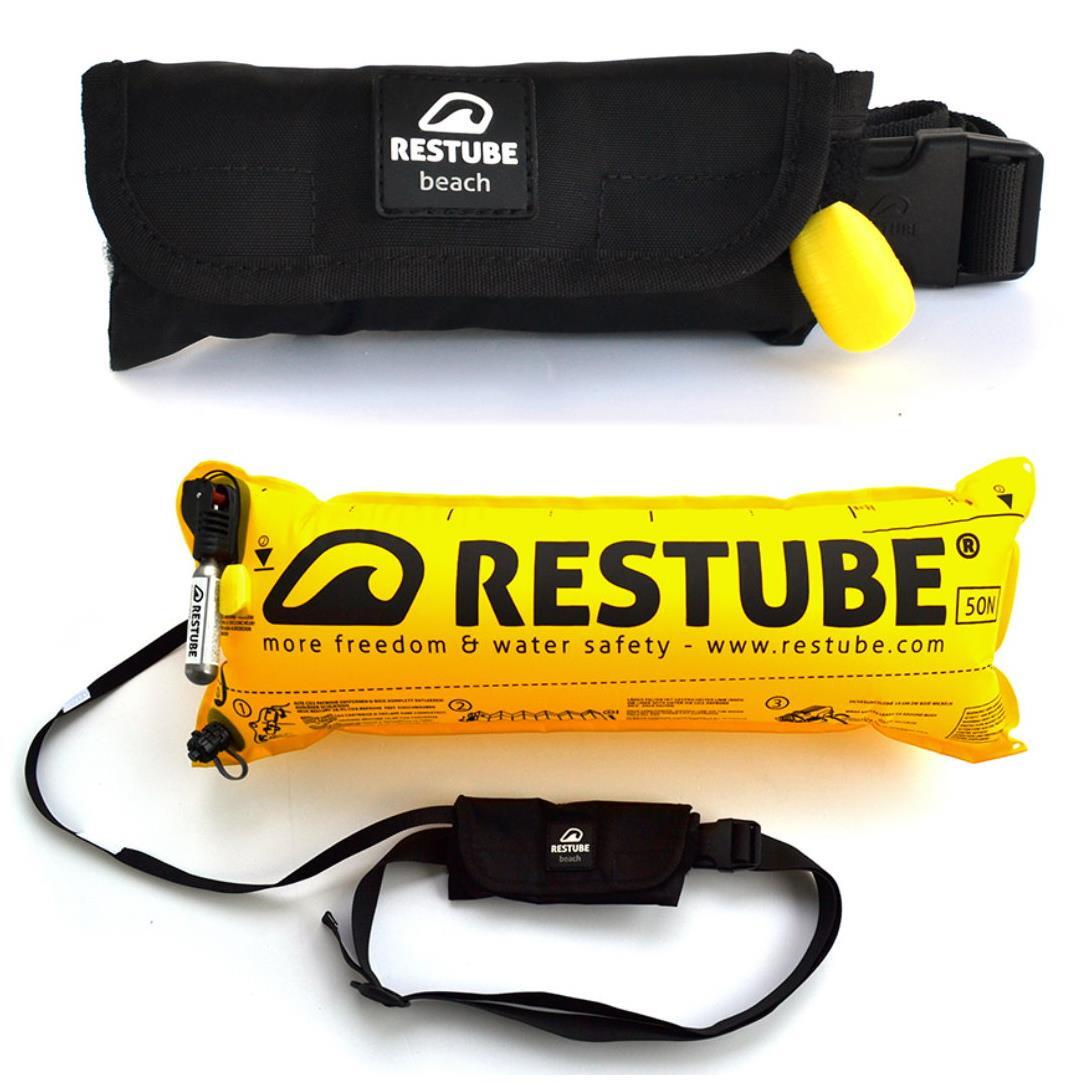 RESTUBE Playa Material de Natación Sistema de Rescate Flotabilidad Boya