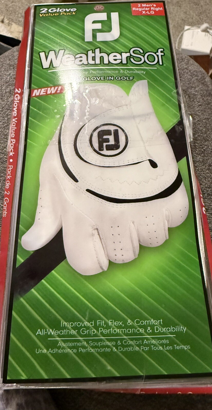 FootJoy WeatherSof 2-Pack Golf Gloves 2026