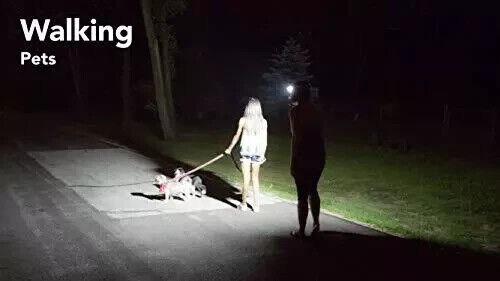 Elastic Head Band LED Broadbeam Headlamp Light For Camping Emergency Working NEW - Picture 10 of 10