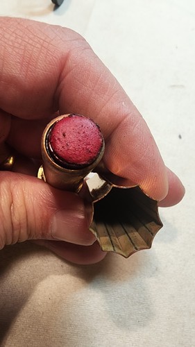 Vintage Marie Earle goldfarbene Lippenstift Tube "Early Velvet" - Bild 4 von 5