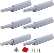 Push to Open Door Catches Magnetic Latch Open and Close the Door with a Single P