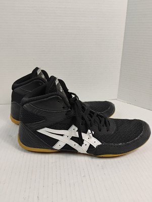 Asics Matflex 7 Black & White Wrestling Shoes 1081A051 Gum  display picture 2
