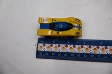 Aurora AFX Slot Car Gulf #2 Porsche 917 Yellow Blue  Vintage 1970s