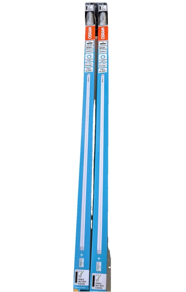 2x Osram Röhre LED T8 16EM Universal 72cm 7W 6500K 850lm Kaltweiß G13 Starter - Bild 4 von 4