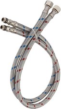 Flexible Connector Braided Stainless Steel Bathroom Faucet Supply Lines Bathroom