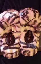Fluffy Zebra Slippers