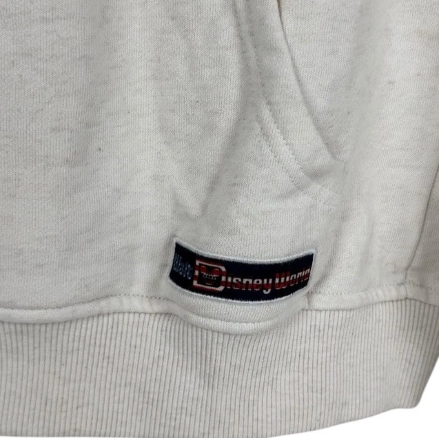 NEW Disney Parks Stars Stripes Americana Men's Pullover 1/2 Zip Sweatshirt M - Image 2 of 4