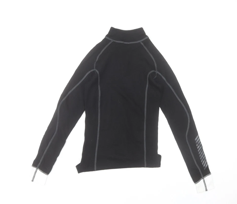 Chaqueta deportiva térmica Helly Hansen negra con cremallera S 1/4 para mujer Foto 3 de 4