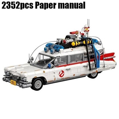 Ghostbusters ECTO-1 Film Legacy Afterlife Building Set +2352pcs Icons Replika