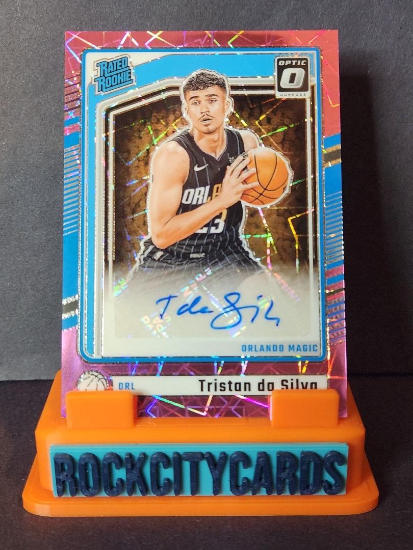 2024-25 Panini Optic - Rated Rookie Signature Tristan da Silva Pink Velocity /79