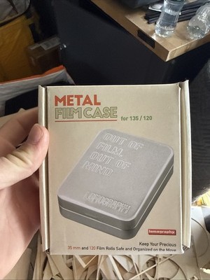 Lomography 30th Anniversary Metal Film Case for 120 135 35mm Storage Box